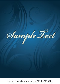 abstract floral background with space for your text