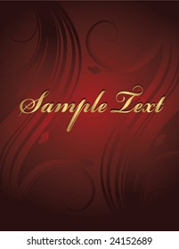 abstract floral background with space for your text
