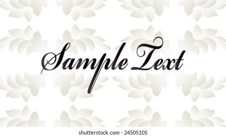 abstract floral background with space for your text
