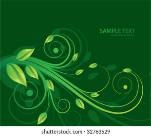 abstract floral background with space for your text