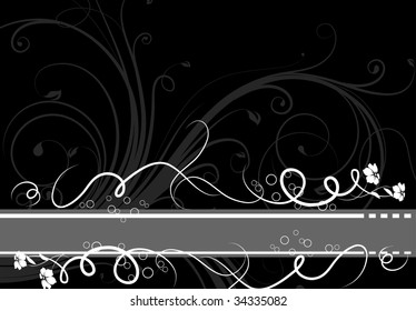 Abstract floral background. Suits well for design.