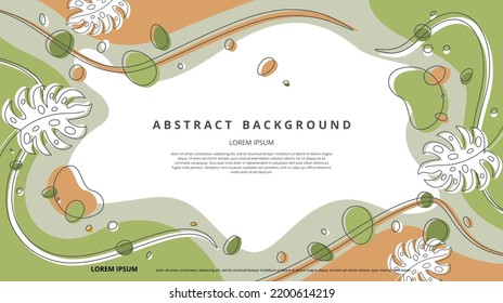 Abstract floral background for various design purposes. Vector in eps 10.