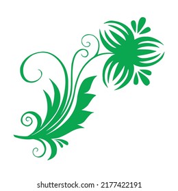 abstract floral background and vector design