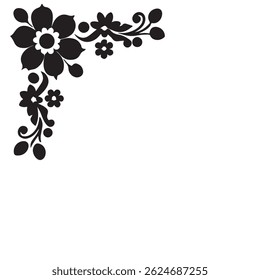 Diseño de Vector de fondo floral abstracto 