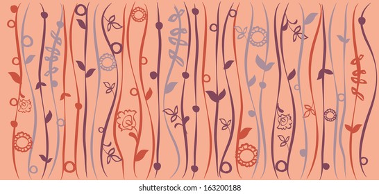abstract floral background. vector illustration. eps 8