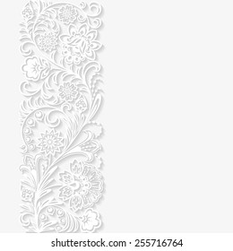 Abstract floral background. Vector illustration 