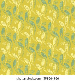 Abstract floral background. Vector illustration. 