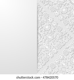 Abstract floral background. Vector illustration.
