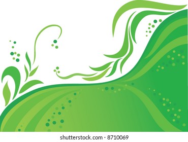 Resumen del fondo floral. Ilustración del vector