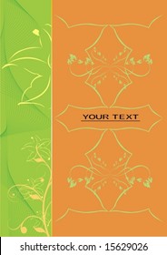 Abstract floral background-2