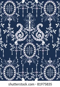 abstract floral background,vector design