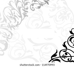 Abstract floral background/Vector illustration