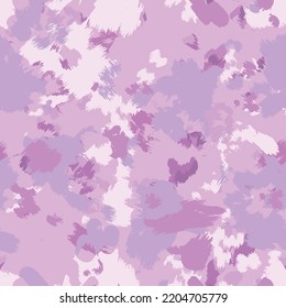Abstract floral camouflage. Seamless pattern. Modern animal skin pattern with flower shapes . Creative contemporary floral seamless pattern. purple color 