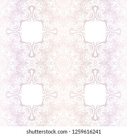 Abstract Floral Color Pattern. Seamless Vector Illustration. For Fantastic Design, Wallpaper, Background, Print. Meon color.