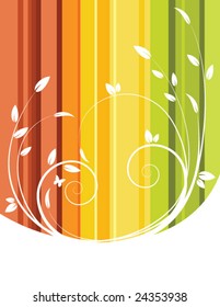 abstract floral colored background with space for your text