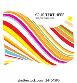 abstract floral colored background with space for your text