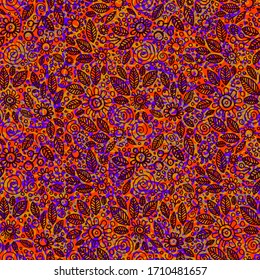 abstract floral colored vector seamless pattern background fabric print 