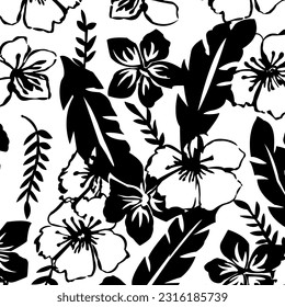 Abstract Floral colour vector pattern design suitable for fashion and fabric needs