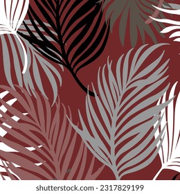 Abstract Floral colour vector pattern design suitable for fashion and fabric needs