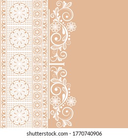 fondo decorativo floral abstracto para el diseño
