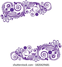 abstract floral decorative background for design