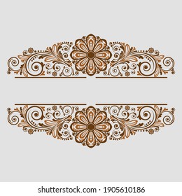 abstract floral decorative background for design