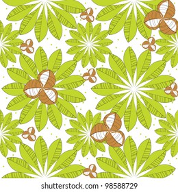 abstract floral design