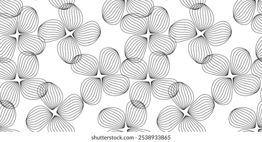 Abstract floral design art pattern Seamless pattern to decorate all fashion designs, fabrics, wallpapers and prints.