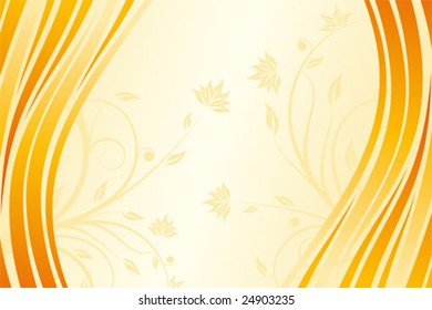 Abstract floral design background for creative ideas
