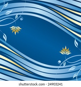 Abstract floral design background for creative ideas