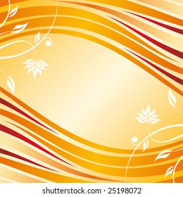 Abstract floral design background for creative ideas
