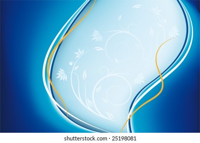 Abstract floral design background for creative ideas