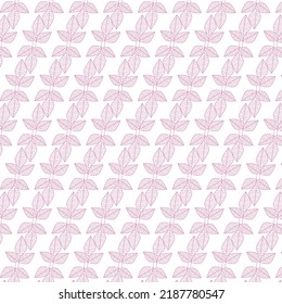Abstract floral design with elegant lines and flowers