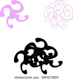 abstract floral design and pattern for decoration