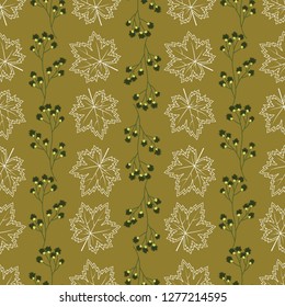Abstract floral design (Seamless Vector)