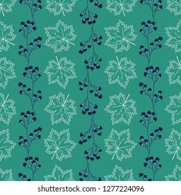 Abstract floral design (Seamless Vector)