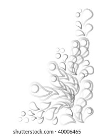 abstract floral element