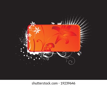 abstrakter floraler Hintergrund