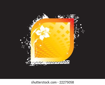 abstract floral  frames series