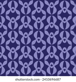 Abstract Floral Fusion: Seamless Geometry Pattern Design