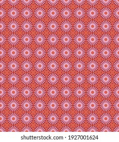 
Abstract floral geometric pattern. Flower vintage background. Design for textile, fabric, interior design, covers, prints. 
Vector. 