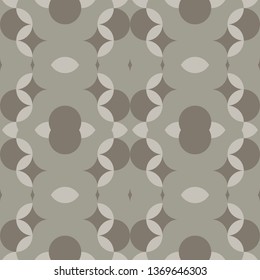 Abstract floral geometric seamless pattern . Kaleidoscopic, multicolor shapes.