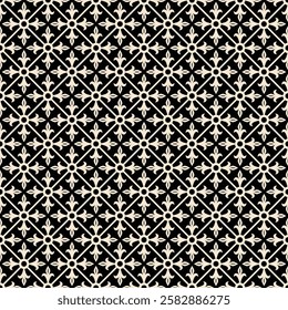 Abstract floral geometric Seamless pattern background. Seamless pattern with mosaic tiles. EPS vector illustration