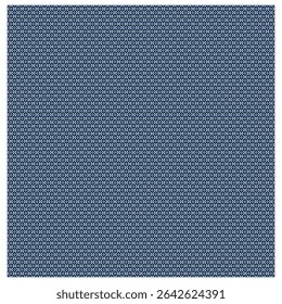 Fondo inconsútil geométrico floral Abstractas de la materia textil del azul índigo
