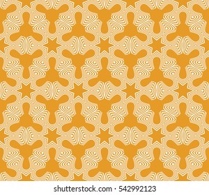 Abstract floral geometric seamless pattern. Fantastic flower and leaves. vector illustration. for Valentine's day, Wedding, greeting invitations.