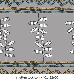 Abstract floral geometry vector ornament texture weave pattern