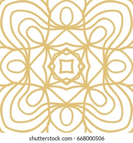 abstract floral hand drawn pattern. vector illustration