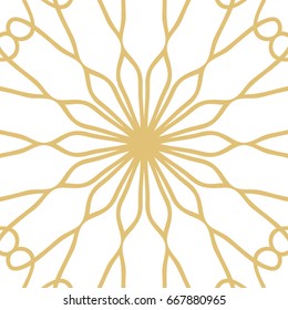 abstract floral hand drown pattern. vector illustration