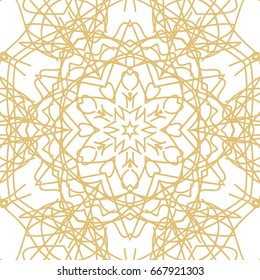 abstract floral hand drown pattern. vector illustration