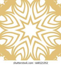 abstract floral hand drown pattern. vector illustration